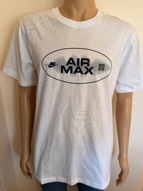 Nike Air Max T-Shirt Mens White MENS LARGE L